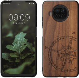 Husa kwmobile pentru Xiaomi Mi 10T Lite Lemn Maro 53625.03 