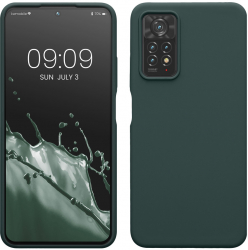 Husa kwmobile pentru Xiaomi Redmi Note 11 Pro/Redmi Note 11 Pro 5G/Redmi Note 12 Pro Silicon Verde 57373.171 