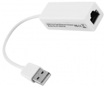 Placa de retea USB Zola® adaptor USB suport semiduplex alba