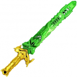 Sabie de jucarie 33 cm verde