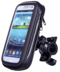 Suport Telefon pentru bicicleta si motocicleta impermeabil universal rotatie 360 ° rezistent la ploaie 