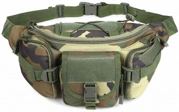 Borseta de sold pentru barbati Zola® reglabila 15x25x15 cm verde army 