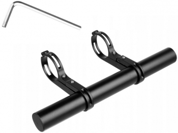 Extensie ghidon biciclete/trotinete Zola® pentru suport telefon far sau pedometru ogllinzi negru 