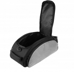 Geanta de bicicleta umar de mana Zola® prindere pe portbagaj/Extensie si bretea neagra fixare velcro 21x35x4 cm 
