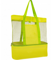 Geanta pentru plaja Zola® 2 in 1 cu strat termoizolant 20 l 58x15x35 cm verde 