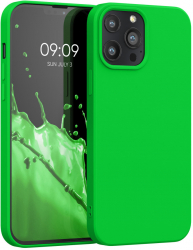 Husa kwmobile pentru Apple iPhone 13 Pro Max Silicon Verde 55975.159 