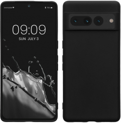 Husa kwmobile pentru Google Pixel 7 Pro Silicon Negru 59400.01 