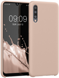Husa kwmobile pentru Samsung Galaxy A50 Silicon Roz 48715.225 