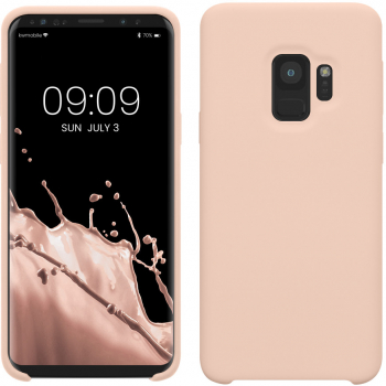 Husa kwmobile pentru Samsung Galaxy S9 Silicon Roz 44182.225 