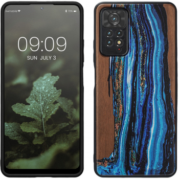 Husa kwmobile pentru Xiaomi Redmi Note 11 Pro/Redmi Note 11 Pro 5G/Redmi Note 12 Pro Lemn Multicolor 57381.13 