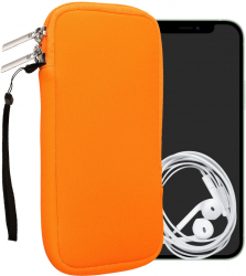 Husa Kwmobile Universala XXL - 7 Neopren Portocaliu 46188.5.69 