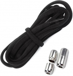 Sireturi flexibile fara legare Zola® din plastic si metal 100 cm negru 