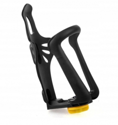Suport reglabil bidon bicicleta Zola plastic rezistent negru 7.3x10x16.3 cm 
