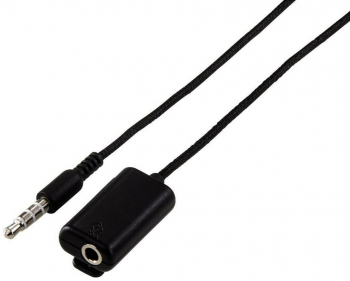 Adaptor microfon Hama 3 in 1 Zola® plastic negru