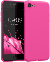 Husa kwmobile pentru Apple iPhone SE 3/iPhone 8/iPhone 7 Silicon Roz 49979.135 