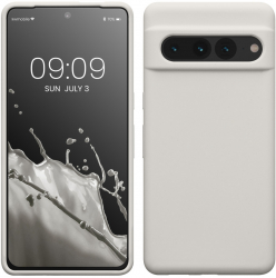Husa kwmobile pentru Google Pixel 7 Pro Silicon Alb 59452.48 
