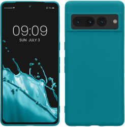 Husa kwmobile pentru Google Pixel 7 Pro Silicon Albastru 59400.57 
