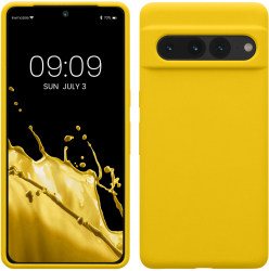 Husa kwmobile pentru Google Pixel 7 Pro Silicon Galben 59452.165 