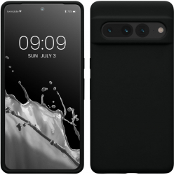 Husa kwmobile pentru Google Pixel 7 Pro Silicon Negru 59452.01 