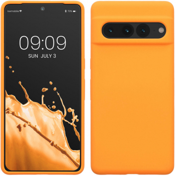 Husa kwmobile pentru Google Pixel 7 Pro Silicon Portocaliu 59452.150 