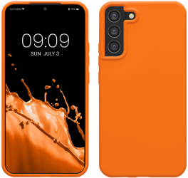 Husa kwmobile pentru Samsung Galaxy S22 Plus Silicon Portocaliu 56761.150