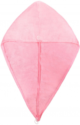 Prosop turban Zola® uscare rapida din microfibra 55x22 cm pink 