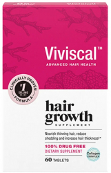 Supliment Alimentar Viviscal Advanced Hair Health for Women Stimuleaza Cresterea Parului pentru Femei 60 tablete 