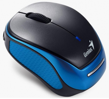 Mouse Genius PC sau NB wireless 2.4GHz infrarosu 1200 dpi butoane/scroll 3/1 albastru 