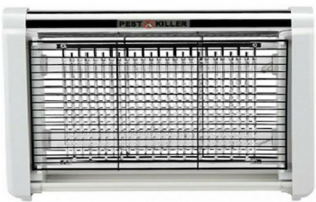 Aparat electric anti insecte cu lampi UV KlausTech grill electrocutare putere 20W model Slim 