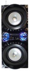 Boxa Profesionala Klausstech Putere 30w Conectivitate Bluetooth Slot Sd Card Port Usb Aux In 1200 Mah 100hz-20khz Radio Fm Negru 