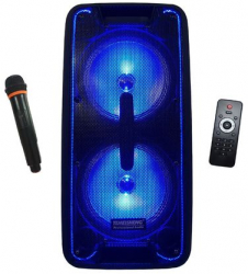Boxa Profesionala Temeisheng Sl-210 2 Difuzoare Suport Microsd Radio Fm Telecomanda 