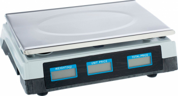 Cantar Electronic Klausstech 40 Kg Cu Acumulator Si Platan Inox Incarcare Priza 