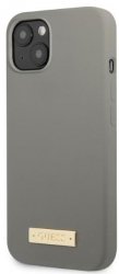 Case Profesional Grey Silicone Logo Magsafe pentru iPhone 13 Mini 