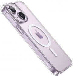 Clear Magnetic Case for iPhone 15 Pro 