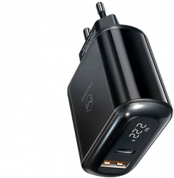 Compact Wall Charger Mcdodo CH-7170 PD 20W 2xUSB Black 