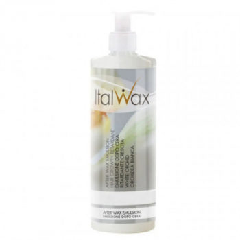 Emulsie dupa epilare pentru incetinirea cresterii parului Italwax cu orhidee alba 500 ml 