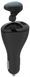 Casca Bluetooth 4.1 neagra cu anulare zgomot. 