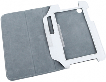 Husa Alba Eleganta pentru Samsung Galaxy Tab P3100 