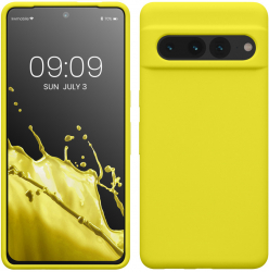 Husa kwmobile pentru Google Pixel 7 Pro Silicon Galben 59452.149 
