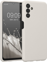 Husa kwmobile pentru Samsung Galaxy A13 5G Silicon Alb 59453.48 