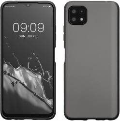 Husa kwmobile pentru Samsung Galaxy A22 5G Silicon Gri 55247.232 