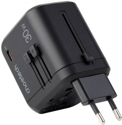Incarcator Wall Charger Choetech PD5008 3xUSB-A 1xUSB-C 30W black 