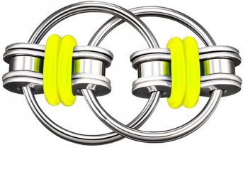 Jucarie Spinner Key Chain Fidget antistres galben Vivo 