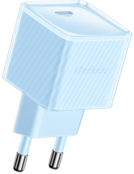 Mcdodo Charger 20W GaN Blue - Fast charging and safety. 