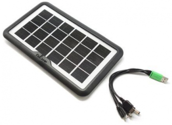 Panou Solar Portabil Klausstech Cu Incarcator Integrat De Baterie Solara 3.5w /6v- Cl-635wp