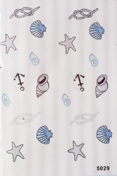 Perdea De Baie Klausstech Panzata 1 Piesa 180 X 200 Cm Imprimeu Design Modern Usor De Instalat Impermeabila Alb 