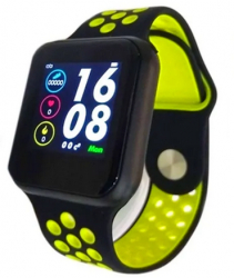 Smart Watch Klausstech Conexiune Wireless Functie Apelare Ecran Ips Afisare Ceas Calcul Calorii Mod Sport Gasire Telefon Negru 