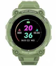 Ceasul smart verde Bt rezistent la stropire. 