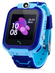 Smartwatch KlaussTech Pentru Copii Waterproof Android iOS Albastru 
