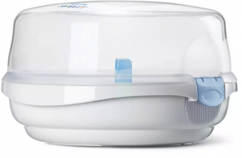 Sterilizator Philips Cu Abur Capacitate Apa 200 Ml Etapa 0 - 6 Luni 500 - 1850 W Sterilizare Rapida Design Compact Alb 